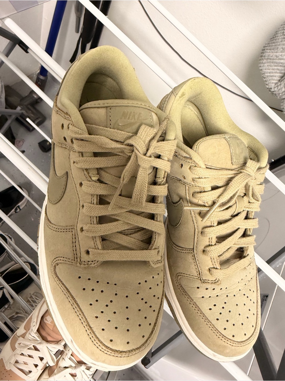 Nike Women’s Dunk Sneakers in Olive Green